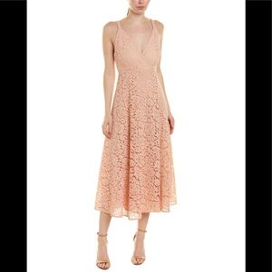 Bardot lace dress